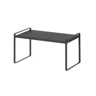 武田コーポレーション スタッキング可能なキッチンラック伸縮式 ブラック 36×21×18.5 K3-SKS35BK 台所・消耗品 水周り用品・収納 4545244664350【別送品】