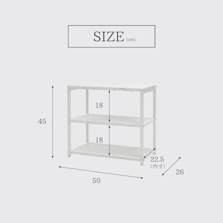 武田コーポレーション シューズ収納付き玄関ベンチ ブラック 50×26×45 K3-SGB50BK 組立家具 カラーボックス 4545244664626【別送品】