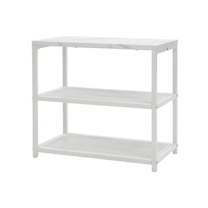 武田コーポレーション シューズ収納付き玄関ベンチ ホワイト 50×26×45 K3-SGB50WH 組立家具 カラーボックス 4545244664633【別送品】