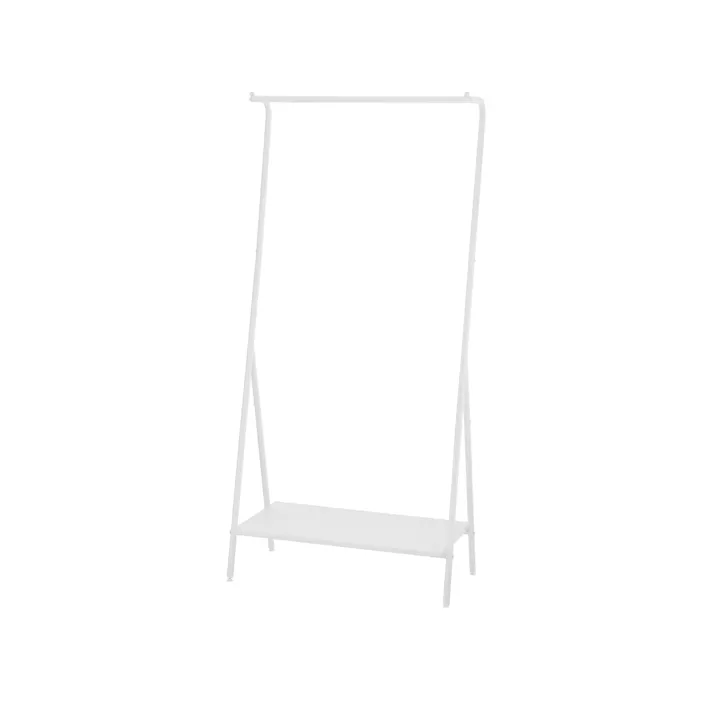 武田コーポレーション ヴィンテージ調ハンガーラック ホワイト 80×40×167cm ハンガーラック T4-VHR79WH 4545244669836【別送品】