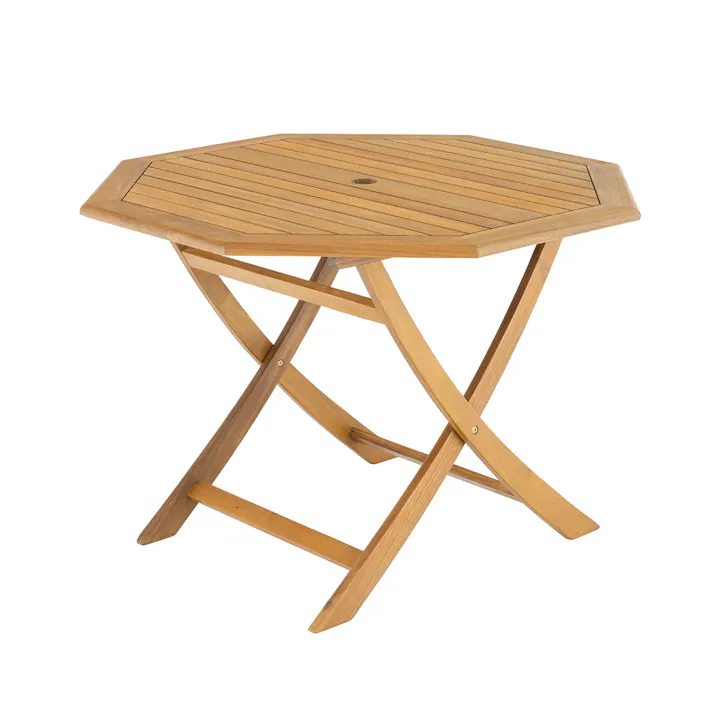 武田コーポレーション 木製フォールディングテーブル八角形 ナチュラル 100×100×72cm LN-G-VMFT100NA 4545244276881【別送品】