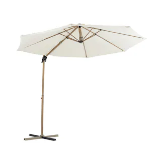 武田コーポレーション ハンギングパラソル ナチュラル 290×350×360cm NAEX-04 4545244672348【別送品】