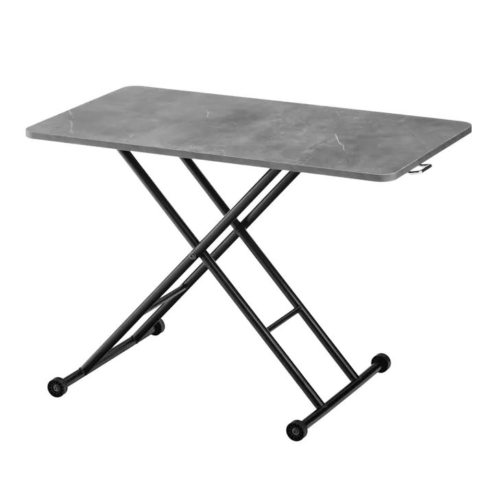 武田コーポレーション ガス圧昇降式テーブル 100 ブラック 在宅 オフィス 昇降 100×55×45(45~70)cm LN-H-GT100BK 4545244683092【別送品】