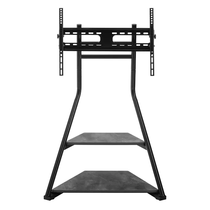 武田コーポレーション エレガントテレビスタンド ブラック リビング テレビ 壁 78×45×120cm LN-H-ETVSBK 4545244683702【別送品】