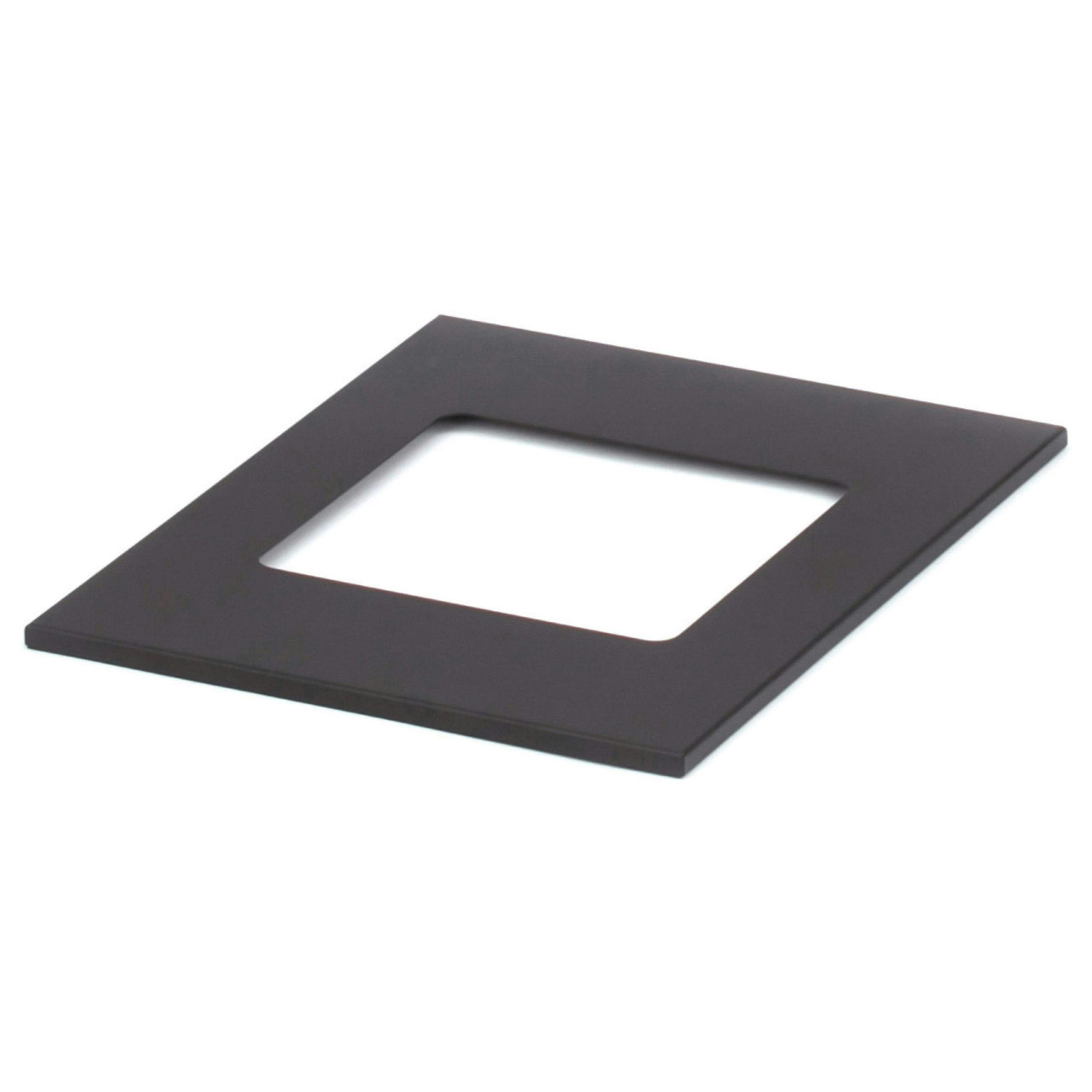 コンロが置けるマルチテーブル専用板Jr【※天板のみ】 ブラック 30×36×1.1cm バーベキュー レジャー キャンプ UN3-CT120BK-Jr【別送品】