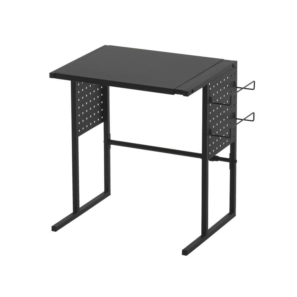 伸縮可能なレンジ上ラック ブラック 52.5×36×50cm 電子レンジ ラップホルダー アジャスタブル K3-SKRRBK【別送品】