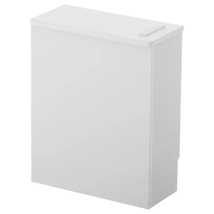 ゲーム収納ボックス コンセント付き ホワイト 40×19×50cm モノトーン シンプル ゲーミング LN-H6-TS50WH【別送品】