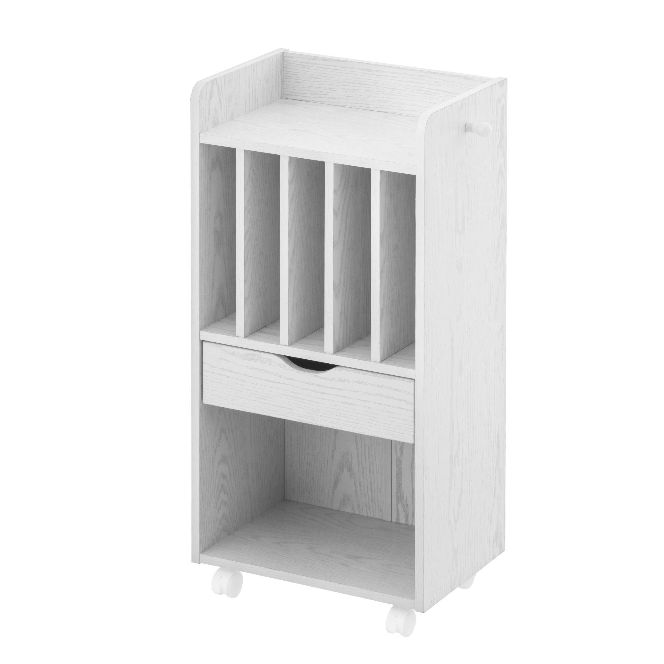 おかたづけラック WH ホワイト 41.5×29.5×85.5 ランドセル 収納 こども