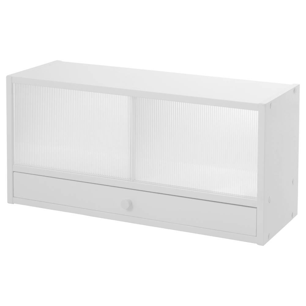 カウンター上ラック ホワイト 60×22×29 キッチン周り 収納棚 カトラリー LN-H6-CR60WH【別送品】