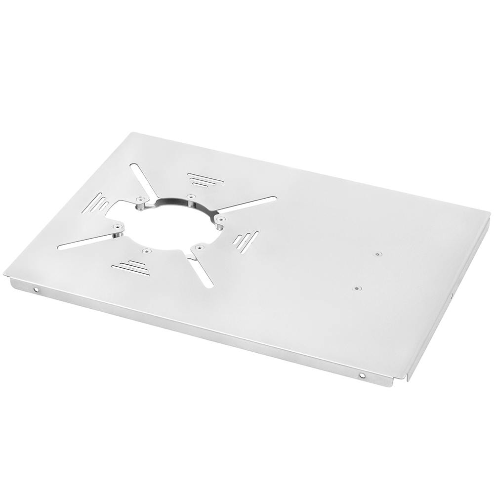 コンロが置けるマルチテーブル用サイドテーブル専用板St. シルバー 36×24×1.6 専用パーツ バーナー アウトドア UN6-CT120BKST-S【別送品】