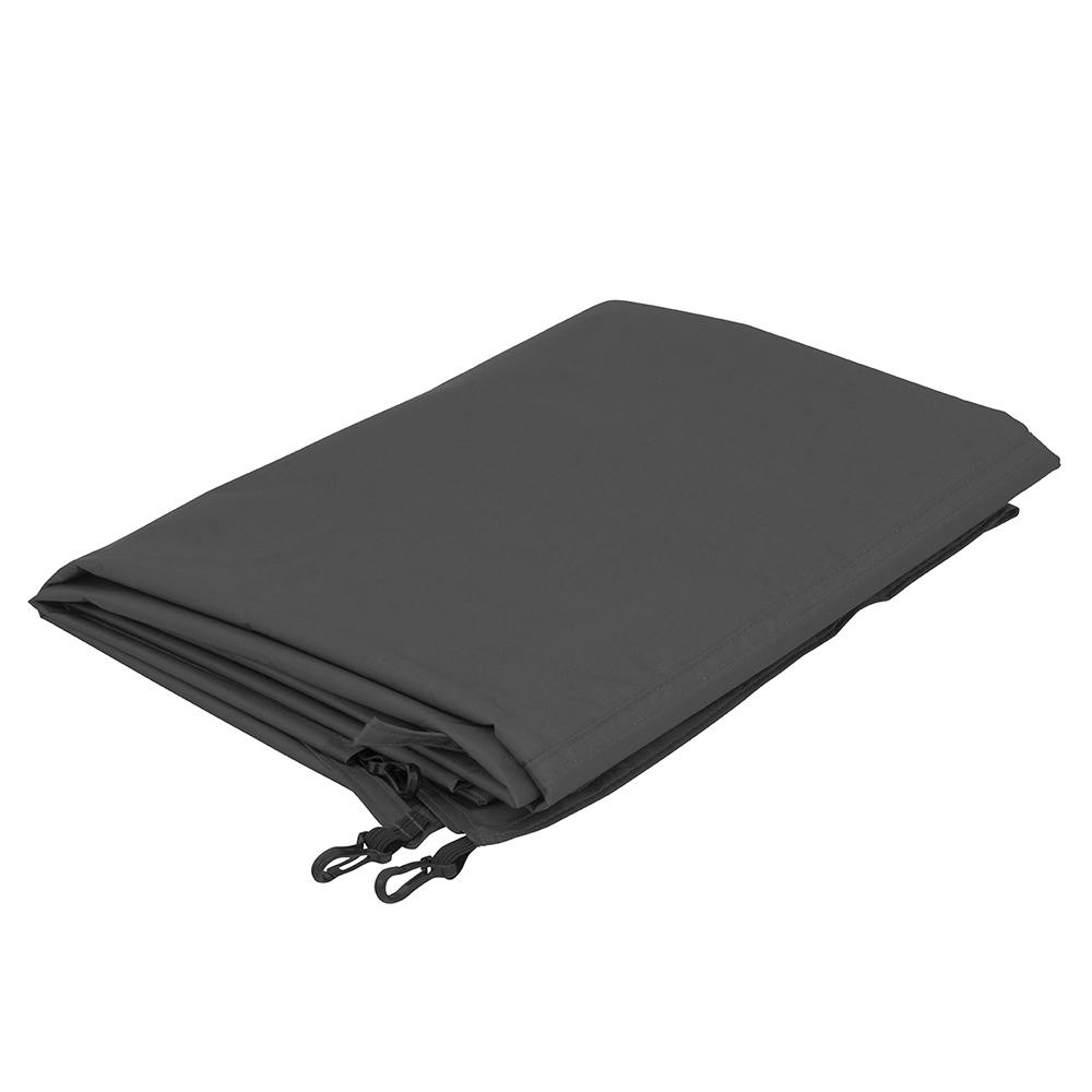 メッシュ付きワンタッチタープ専用 日よけシート ダークグレー 290×195×0.03 un+usual ブラックコーティング UVカット UN6-WT300DGY-HS【別送品】