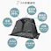 メッシュ付きワンタッチタープ ダークグレー 315×315×230 un+usual ブラックコーティング UVカット UN6-WT300DGY【別送品】