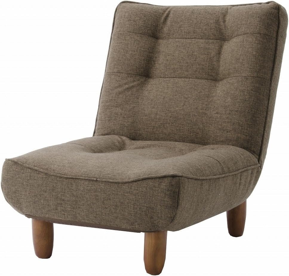 ハイバックソファー 1人掛け カシコンブラウン ポケットコイル 日本製 A327p-541BR【別送品】