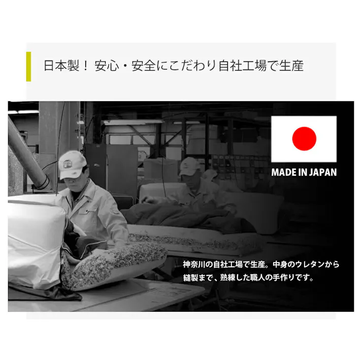 堕落チェア プレミアム 座椅子 下タイプ リクライニング タスクグリーン カバーが洗える 日本製 A565Sa-583GRN【別送品】
