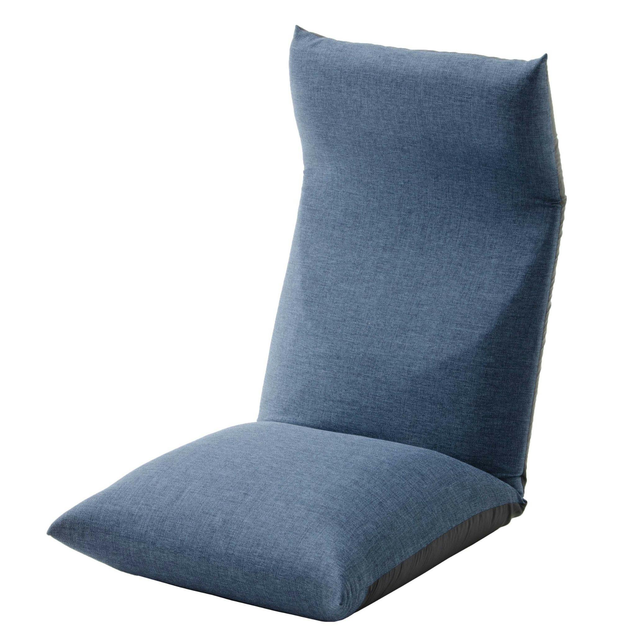 NECK 座椅子 リクライニング タスクネイビー ポケットコイル 日本製 A578pr-584NVY【別送品】