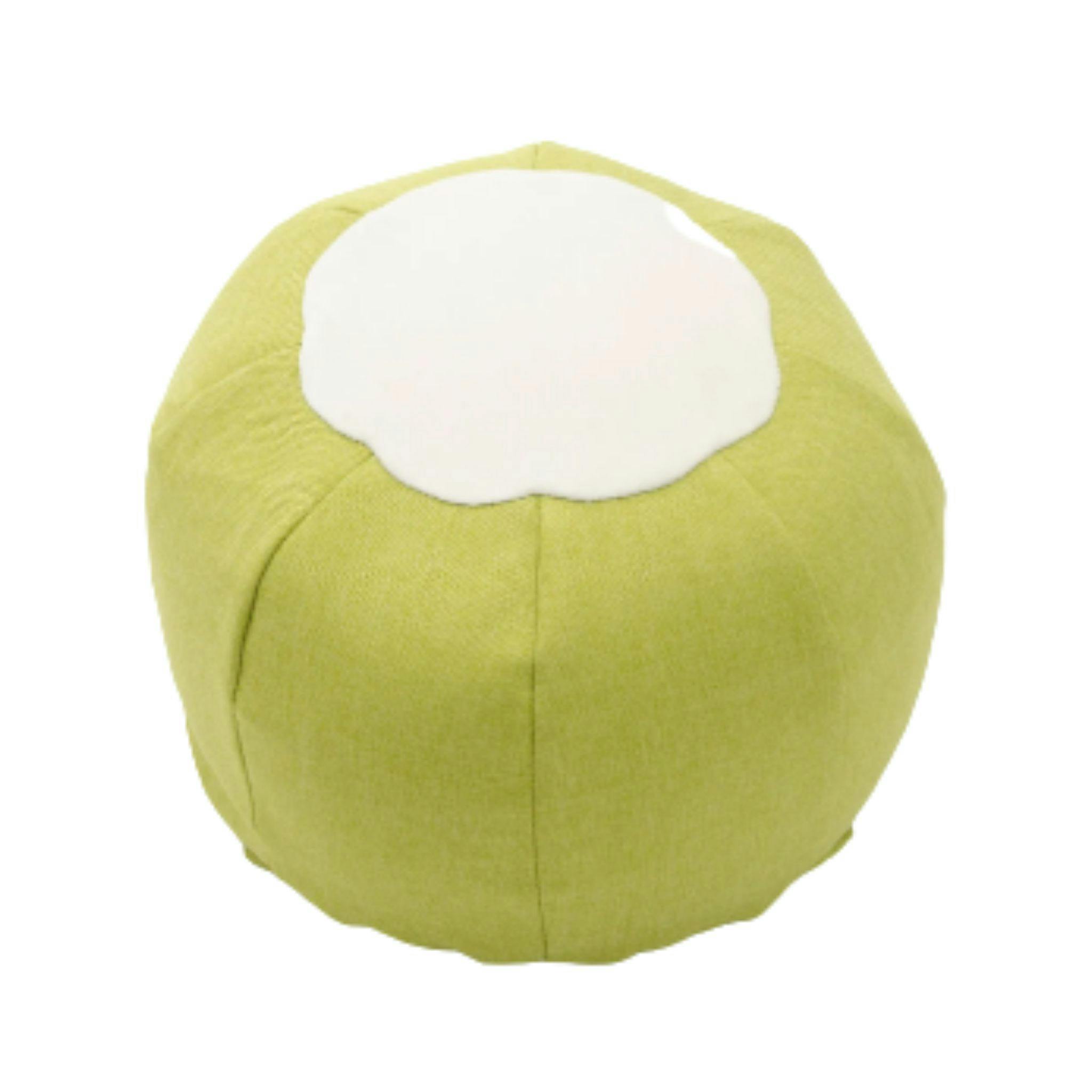 POTE-CHI ビーズクッション Mサイズ グリーン カバーが洗える 日本製 A811a-643/618【別送品】