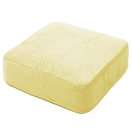 SWEETS クッション 角型 幅48cm テクノイエロー 日本製 A366t-649YE【別送品】