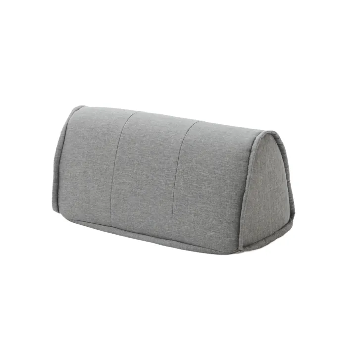 背もたれクッション 単品 デニム調アッシュグレー 日本製 A1148a-625GRY【別送品】