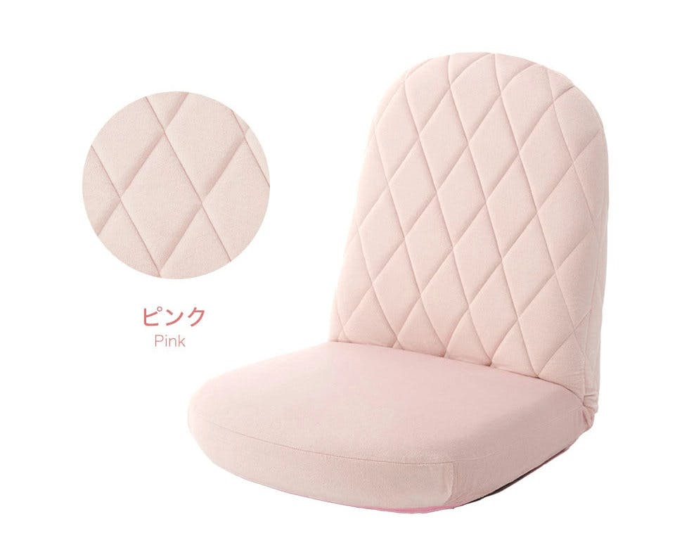 座椅子 コンパクト おしゃれ テクノブルー 日本製 A1104a-650BL【別送