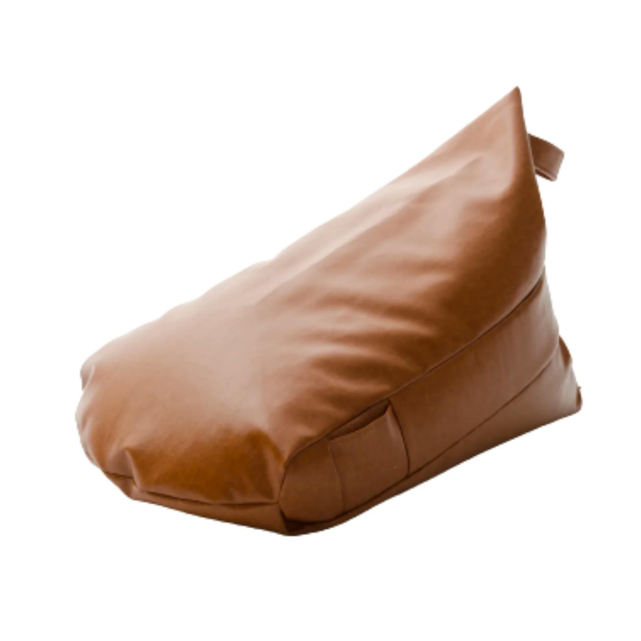 AUSKIN ビーズクッション　茶色 座椅子ヤマザキ ミラビーズ レストクッション ピーチスキン 日本製