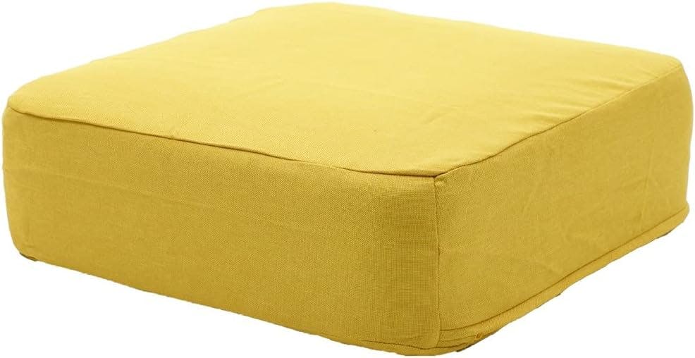 SWEETS クッション 角型 幅48cm ダリアンマスタード カバーが洗える 日本製 A366t-630YE【別送品】