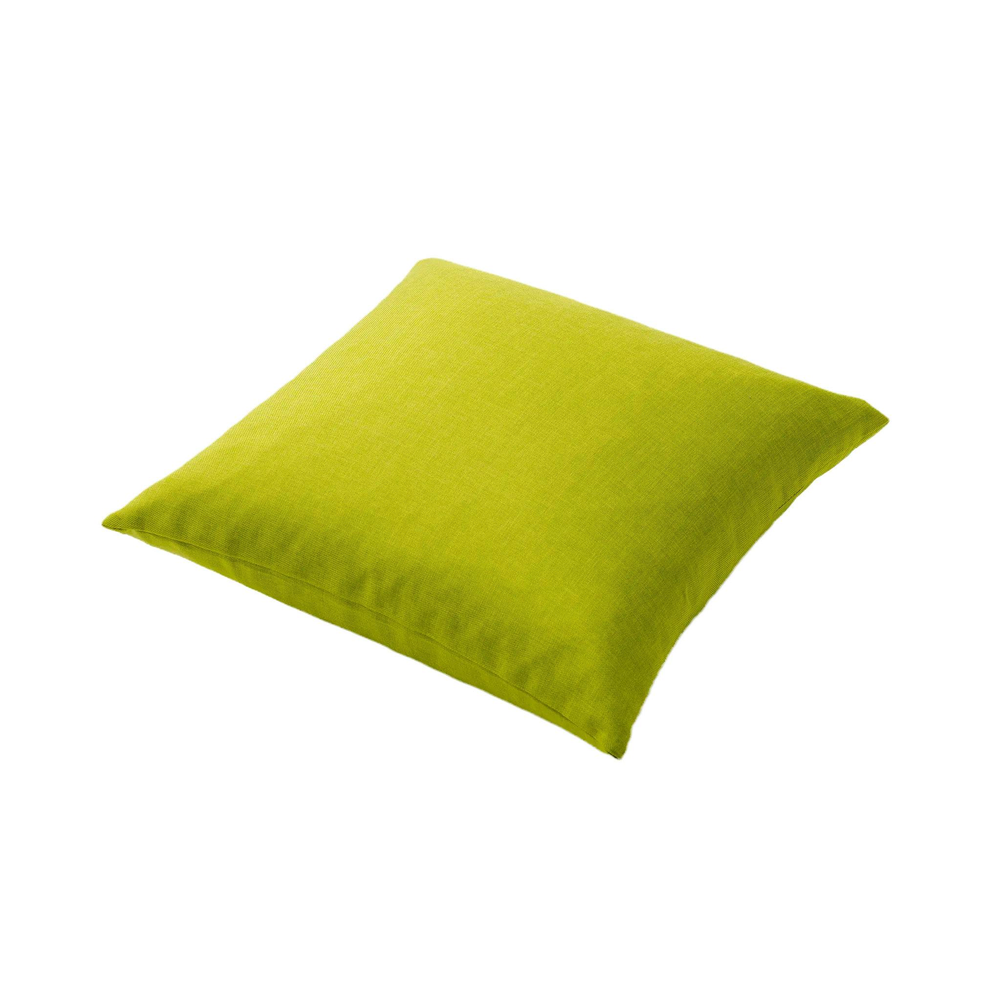 【美品】VILBER（ビルバー）高級クッション イエローグリーン 美品】VILBER（ビルバー）高級クッション イエローグリーンの通販はau