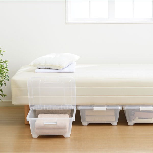 SANKA サンカ ベッド下の高さにぴったりおさまる収納ボックス BSB