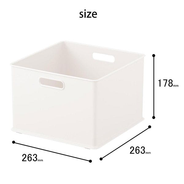 SANKA squ+ サンカ インボックス 収納ボックス 横型 NIB-YMWH 12個組