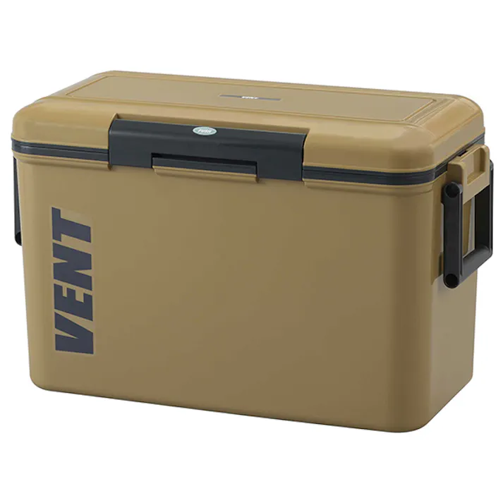 SANKA squ+ サンカ バンセレーノ ワンプッシュで開閉できる クーラーボックス ジャーマンカーキ(マット仕様) 36L ふたが外せてお手入れ簡単 日本製 フィッシングクーラー 釣り キャンプ (幅59×奥行29.4×高さ37.2cm) SVES-#38KA-1【別送品】