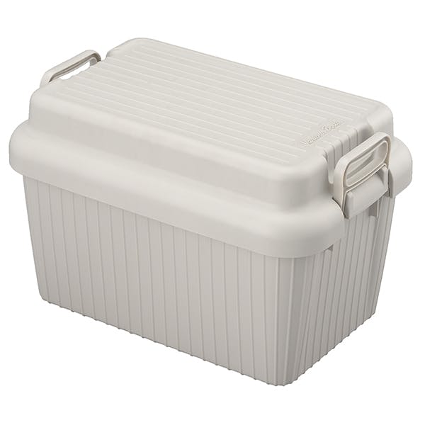 SANKA squ+ サンカ 収納ボックス スタッキング コンテナ ベリアスボート グレー M (幅58.5×奥行39×高さ38cm) おしゃれ スツールになる コンテナボックス SANKA squ+ サンカ 収納ボックス スタッキング コンテナ ベリアスボート グレー M (幅58.5×奥行39×高さ38cm) おしゃれ スツールになる コンテナボックス