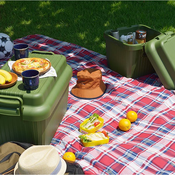 SANKA squ+ サンカ 収納ボックス スタッキング コンテナ ベリアス