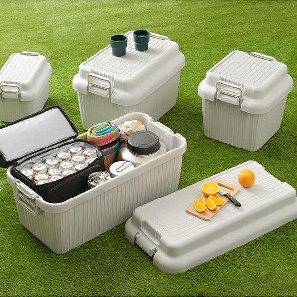 YUKIWA ポリカーボネイト製スタッキングカバーシリーズ角盆カバー38吋