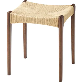東谷 Room Essence ペーパーコードスツール ブラウン Size:40×40×46 【4985155224036】 ACE-75BR【別送品】