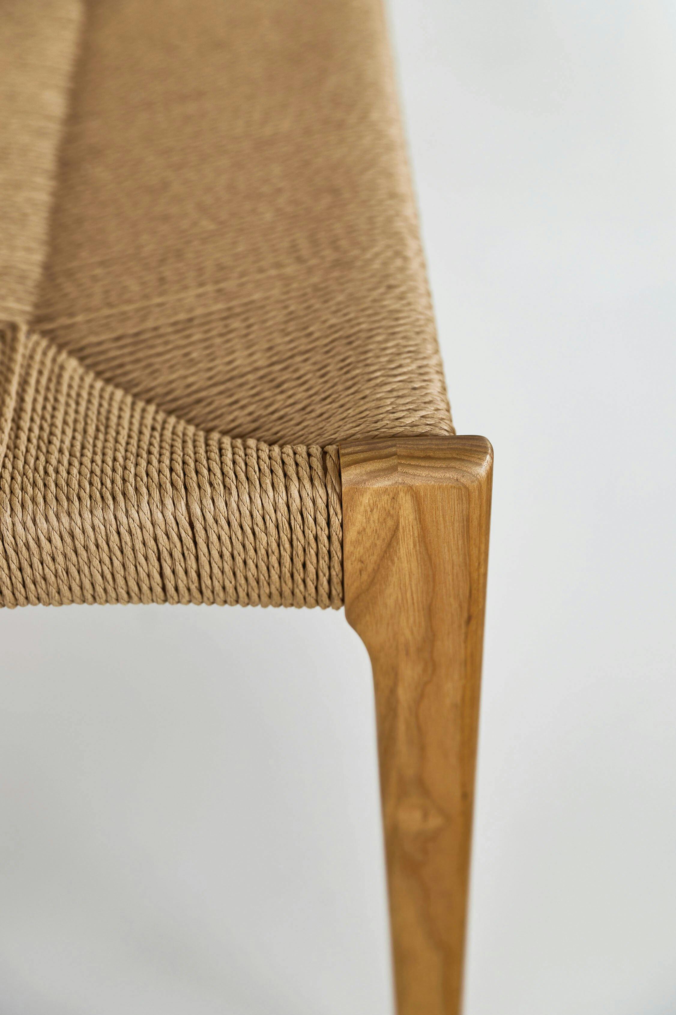 東谷 Room Essence ペーパーコードベンチ ナチュラル Size：105×36×46