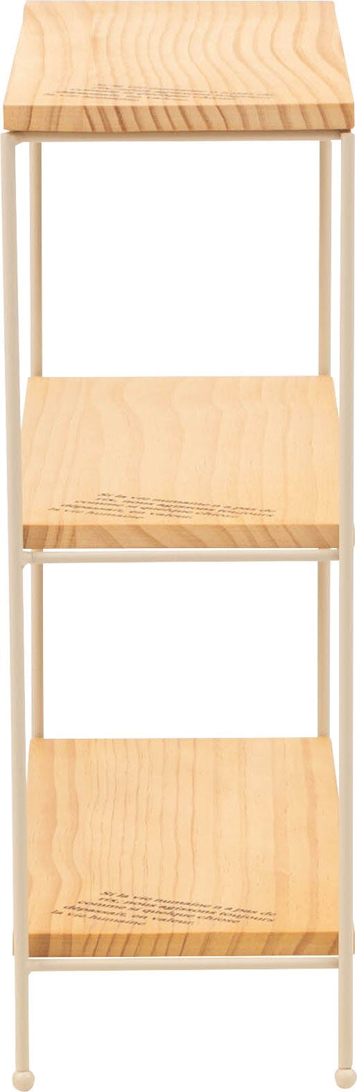 東谷 Room Essence オープンラック アイボリー Size：40×14×40