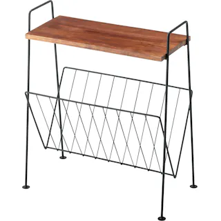 東谷 Room Essence サイドテーブル ブラック Size:39.5×21×45 【4985155200818】 AKB-435BK【別送品】