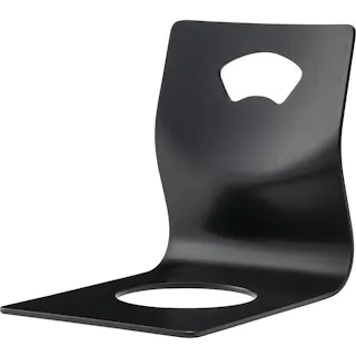 東谷 Room Essence ハンドル付きチェア ブラック Size:36×52×43 【4985155202027】 BC-112【別送品】