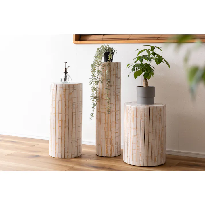 東谷 Room Essence グリーンベース ホワイト Size:30×30×40 【4985155221318】 GUY-928WH【別送品】