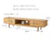 東谷 Room Essence ヘンリー TVボード180 ナチュラル Size:180×40×40 【4985155190140】 HOT-539NA【別送品】