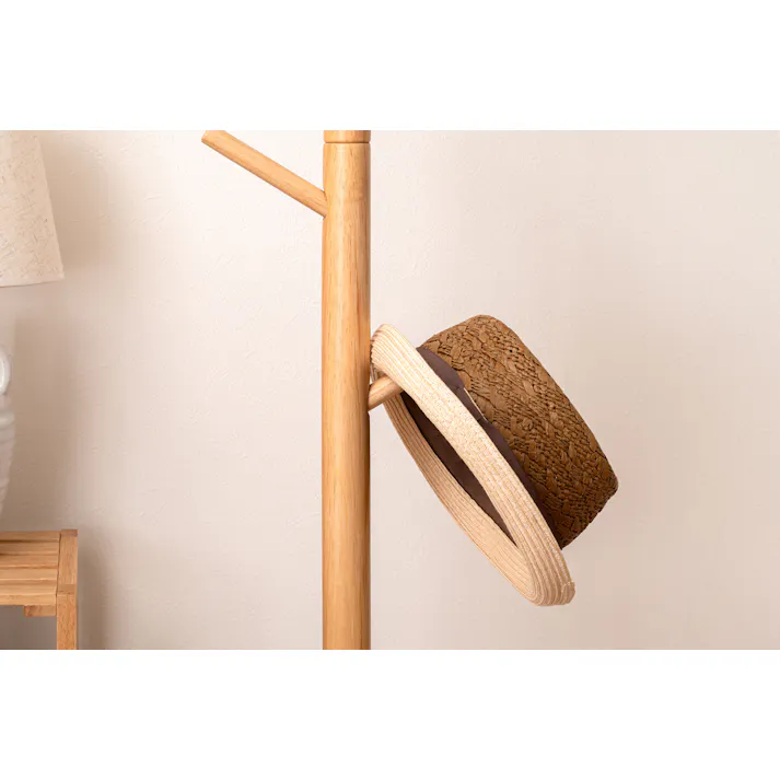 東谷 Room Essence ポールハンガー ナチュラル Size:50×50×169 【4985155231447】 HOW-007NA【別送品】