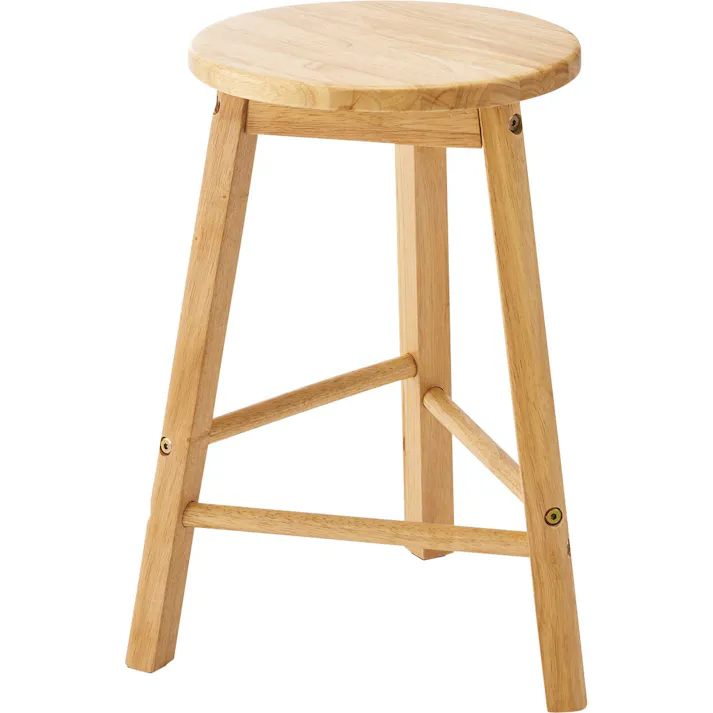 東谷 Room Essence スツール ナチュラル Size:33×33×45.5 【4985155231461】 HOW-009NA【別送品】