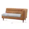 東谷 Room Essence ムート ソファ (向かって右肘) キャメル Size:141×71×71 【4985155208043】 HS-260CAB【別送品】