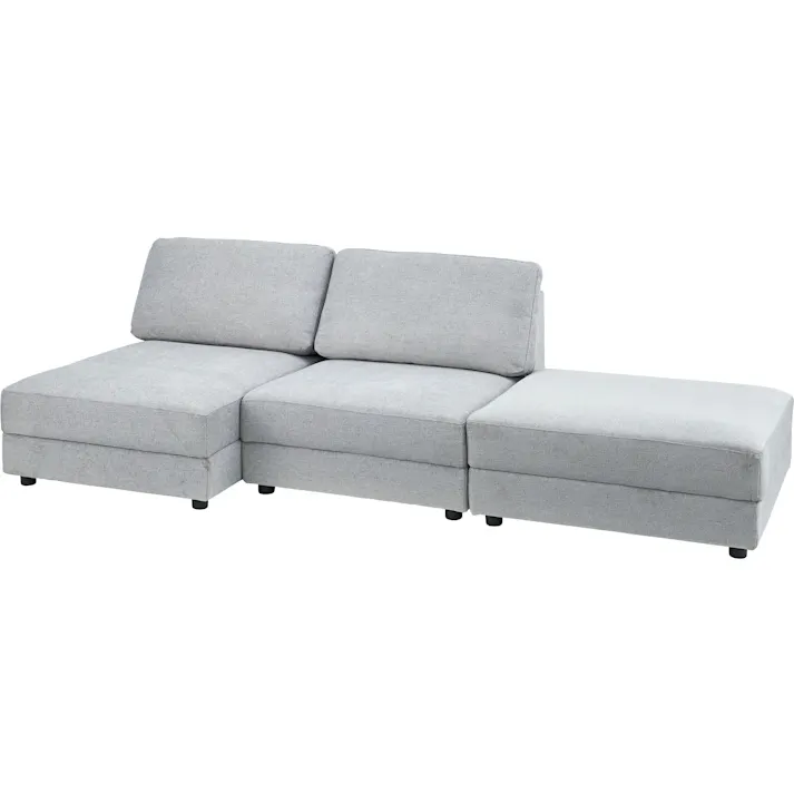 東谷 Room Essence イーズ オットマン グレー Size:96×96×41 【4985155207992】 HS-441GY【別送品】