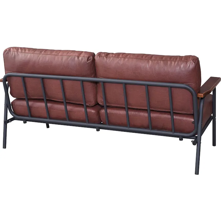 東谷 Room Essence ボイド 2人掛ソファ ブラウン Size:151×78×77 【4985155167159】 HS-955【別送品】