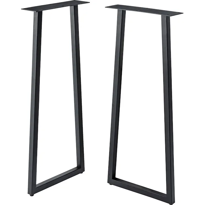 東谷 Room Essence デスク 脚 (2脚組) ブラック Size:35×10×70.5 【4985155217403】 JPT-263【別送品】