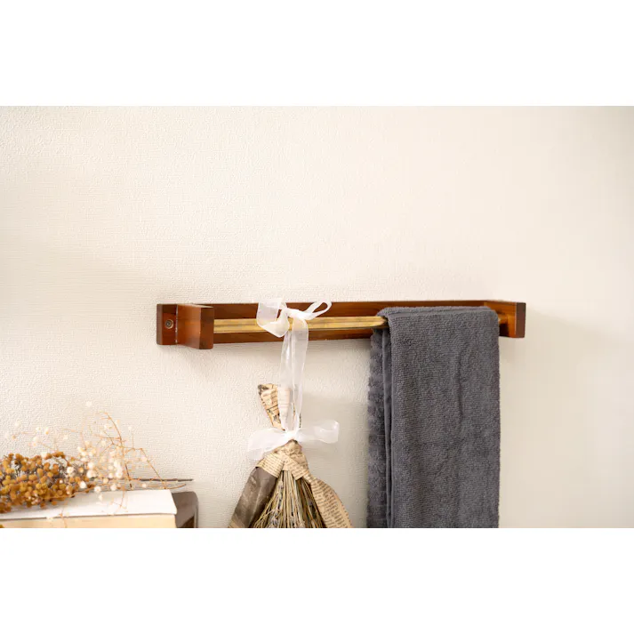 東谷 Room Essence タオルハンガー ブラウン Size:42×7×4 【4985155230358】 JW-226BR【別送品】