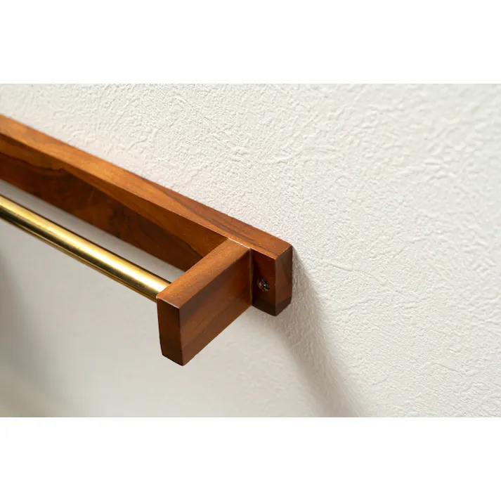 東谷 Room Essence タオルハンガー ブラウン Size:42×7×4 【4985155230358】 JW-226BR【別送品】