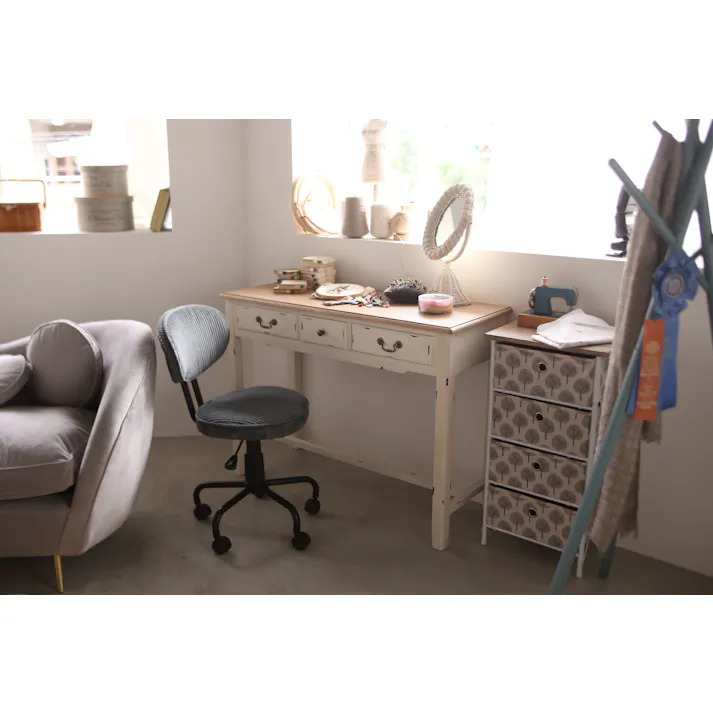 東谷 Room Essence デスクチェア グレー Size:43×49×82-92 【4985155215744】 KGI-109CGY【別送品】