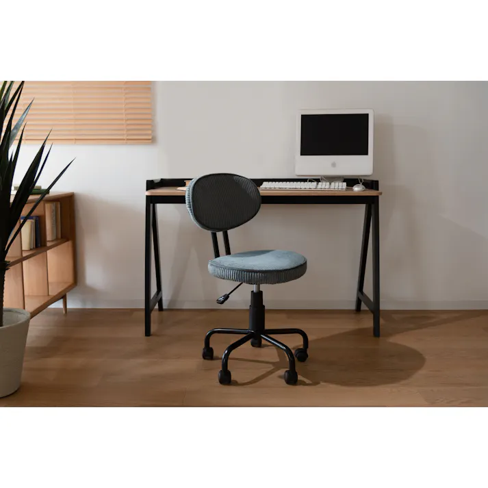 東谷 Room Essence デスクチェア グレー Size:43×49×82-92 【4985155215744】 KGI-109CGY【別送品】