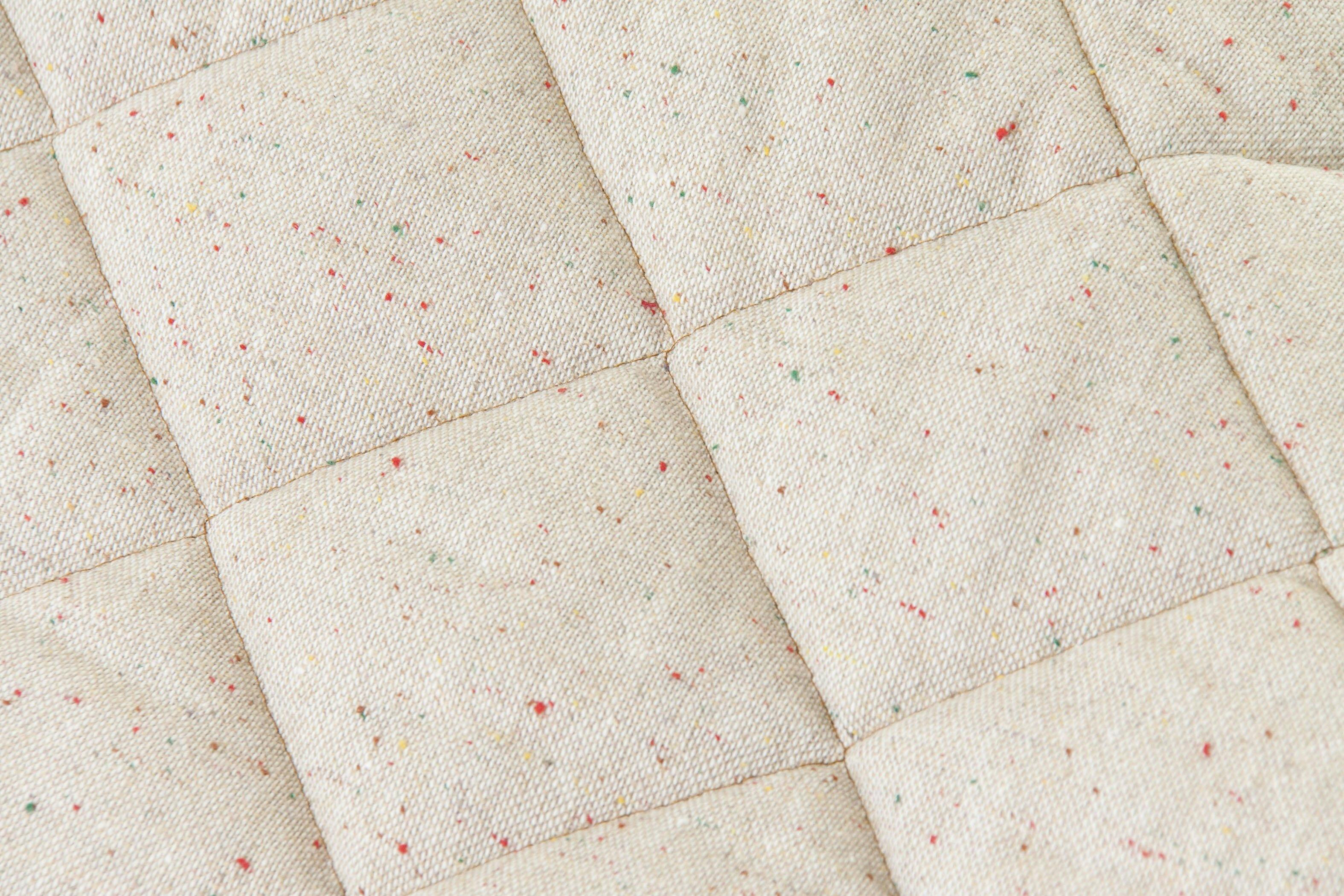 東谷 Room Essence 薄掛コタツ布団 正方形 ツイード ベージュ Size